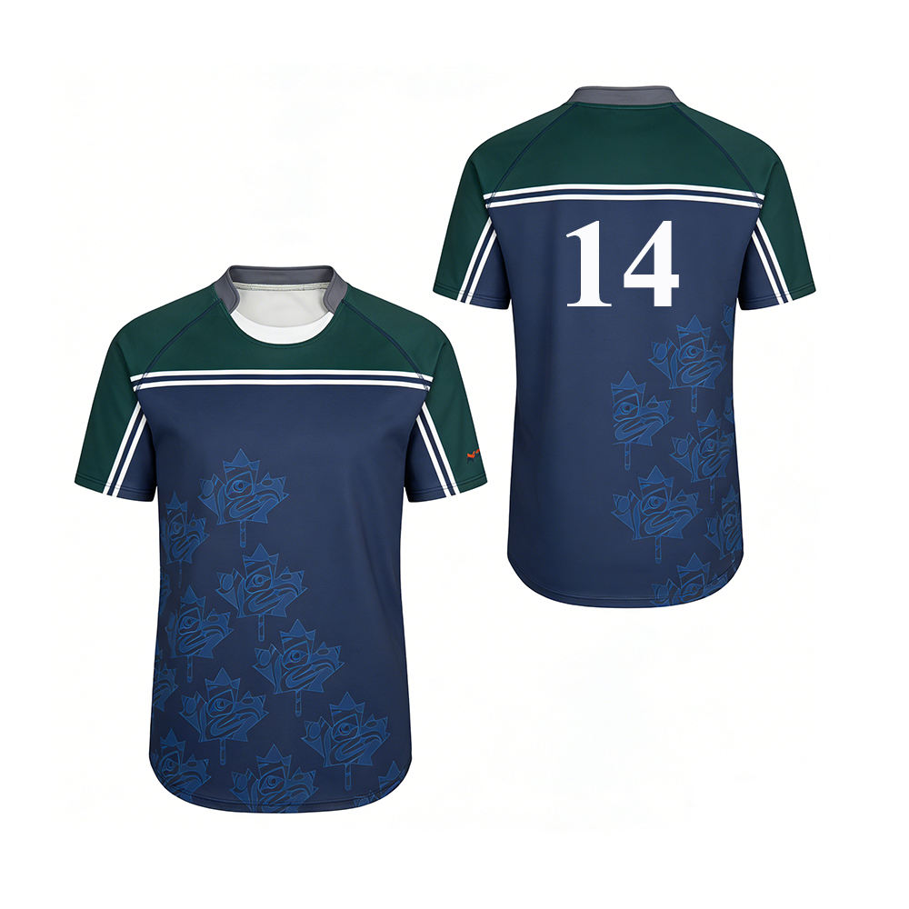 China Made Custom Wholesale Adults Kids Sublimation Rugby Fo…