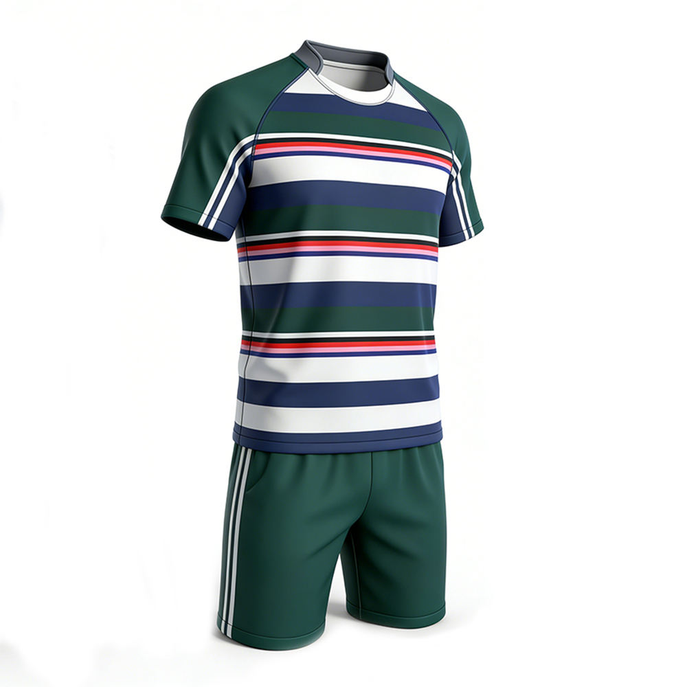 Custom Rugby Uniform Embroidery Sublimation Design Print Tea…